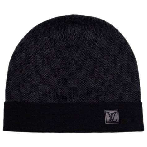 black and grey louis vuitton beanie|louis vuitton beanie price.